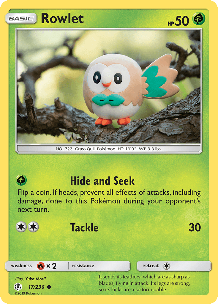 Rowlet from Cosmic Eclipse
