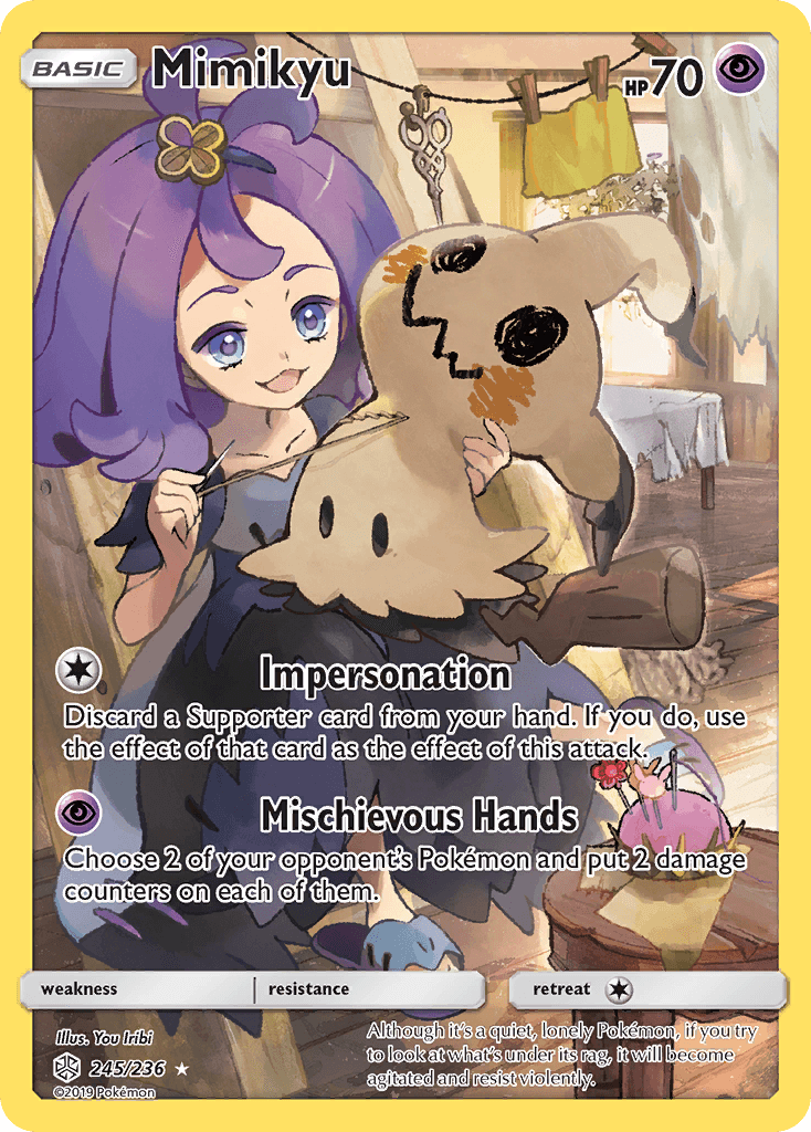 Mimikyu from Cosmic Eclipse