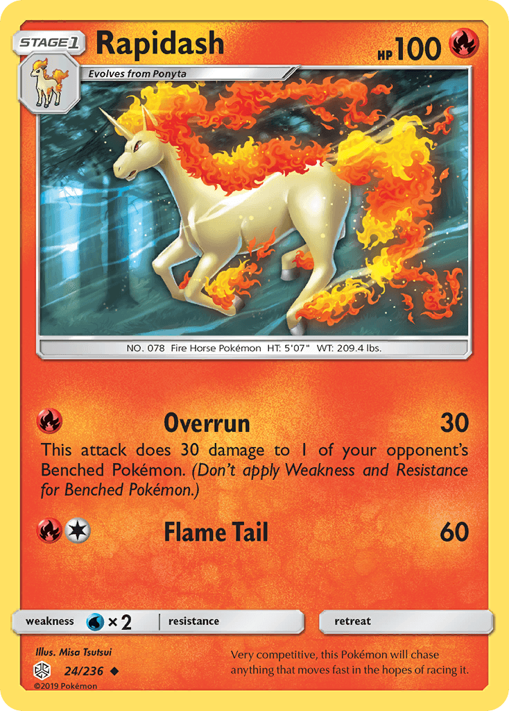Rapidash from Cosmic Eclipse