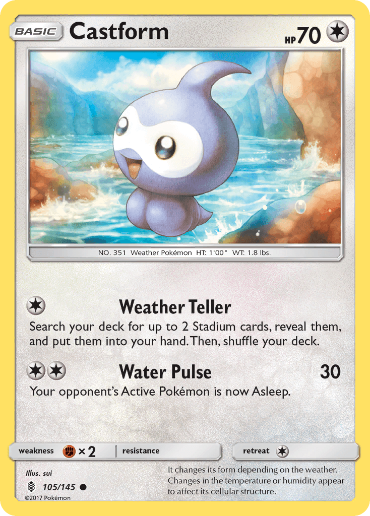 Castform from Guardians Rising