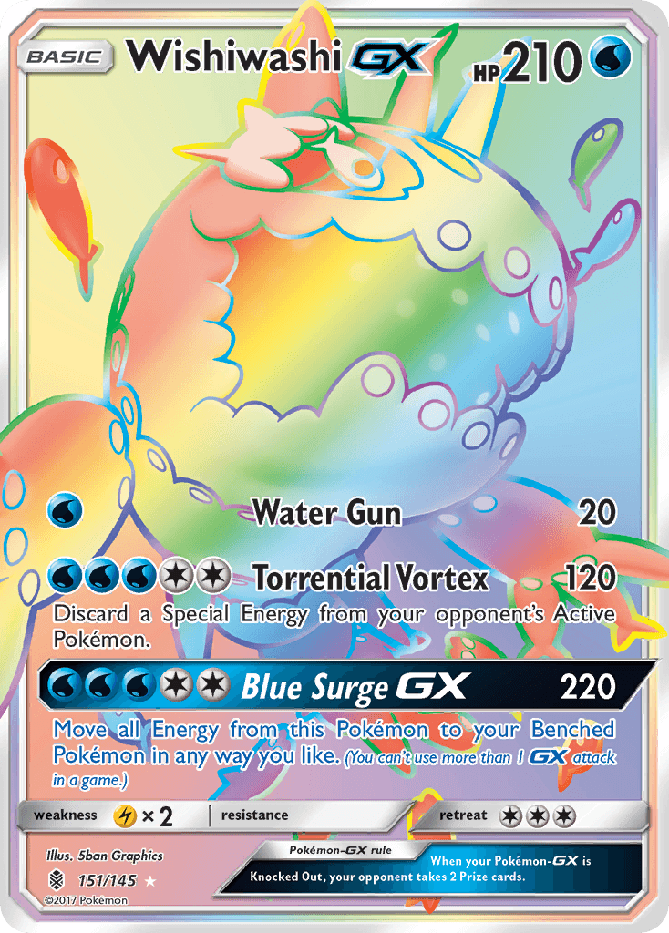 Wishiwashi-GX from Guardians Rising