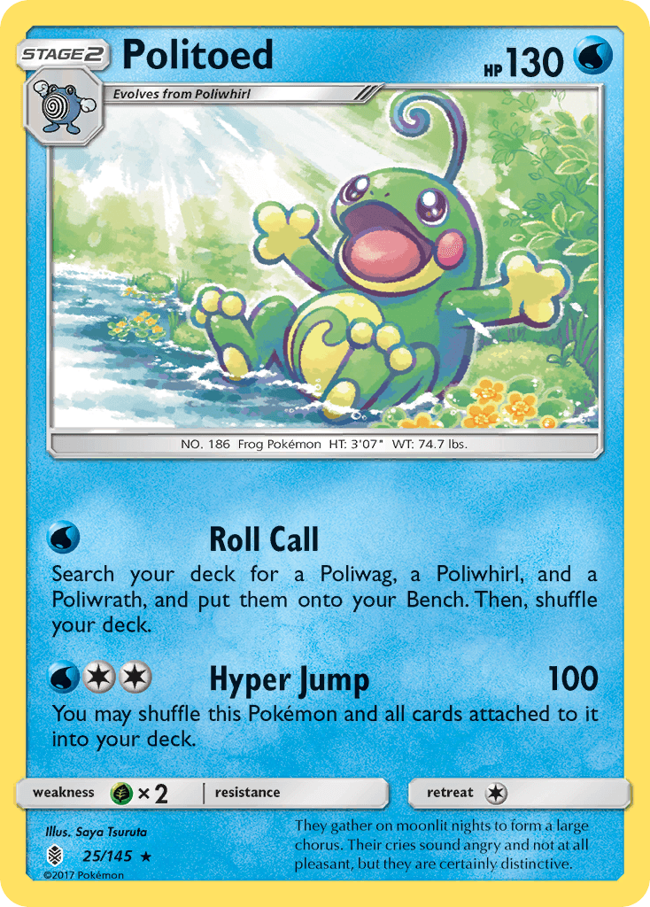 Politoed from Guardians Rising