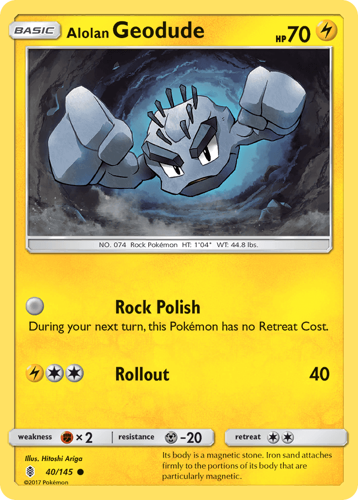 Alolan Geodude from Guardians Rising