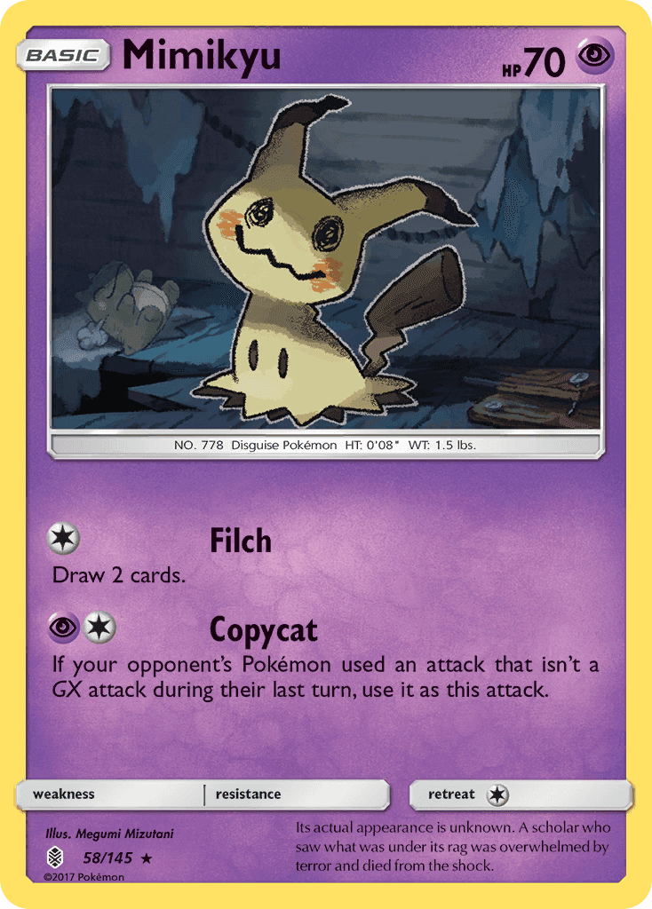 Mimikyu from Guardians Rising