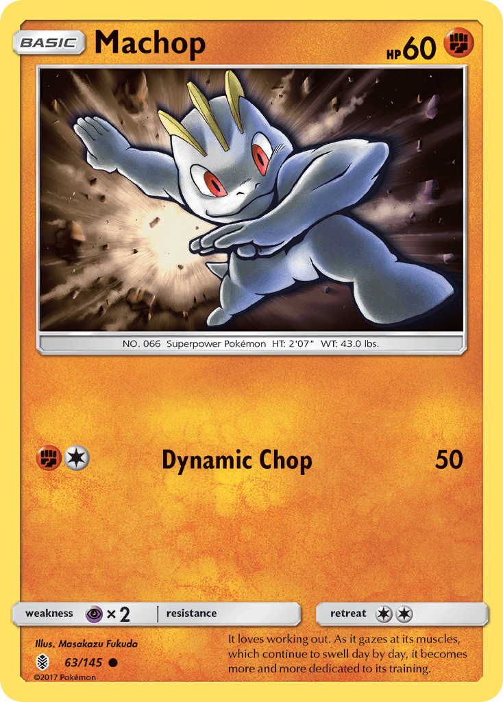 Machop from Guardians Rising