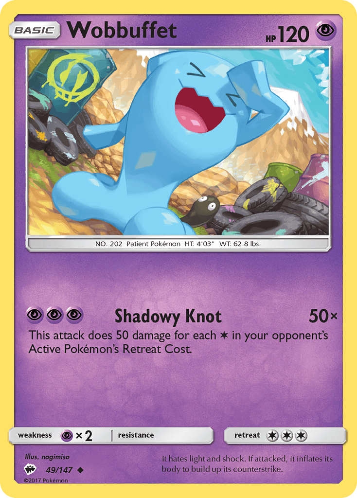 Wobbuffet from Burning Shadows