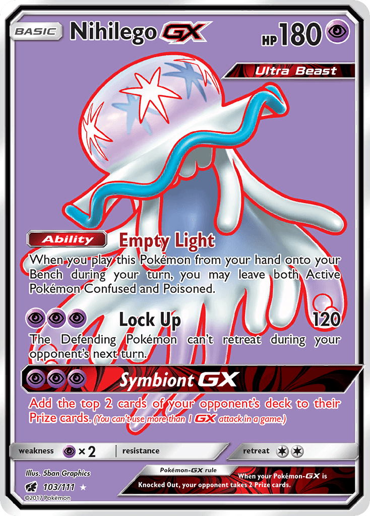 Nihilego-GX from Crimson Invasion