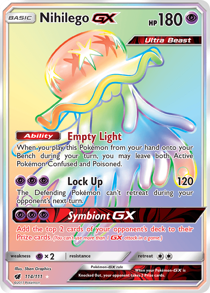 Nihilego-GX from Crimson Invasion