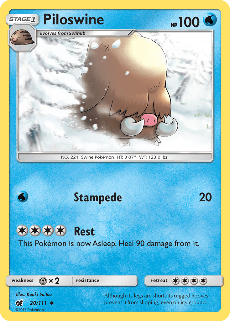 Piloswine from Crimson Invasion