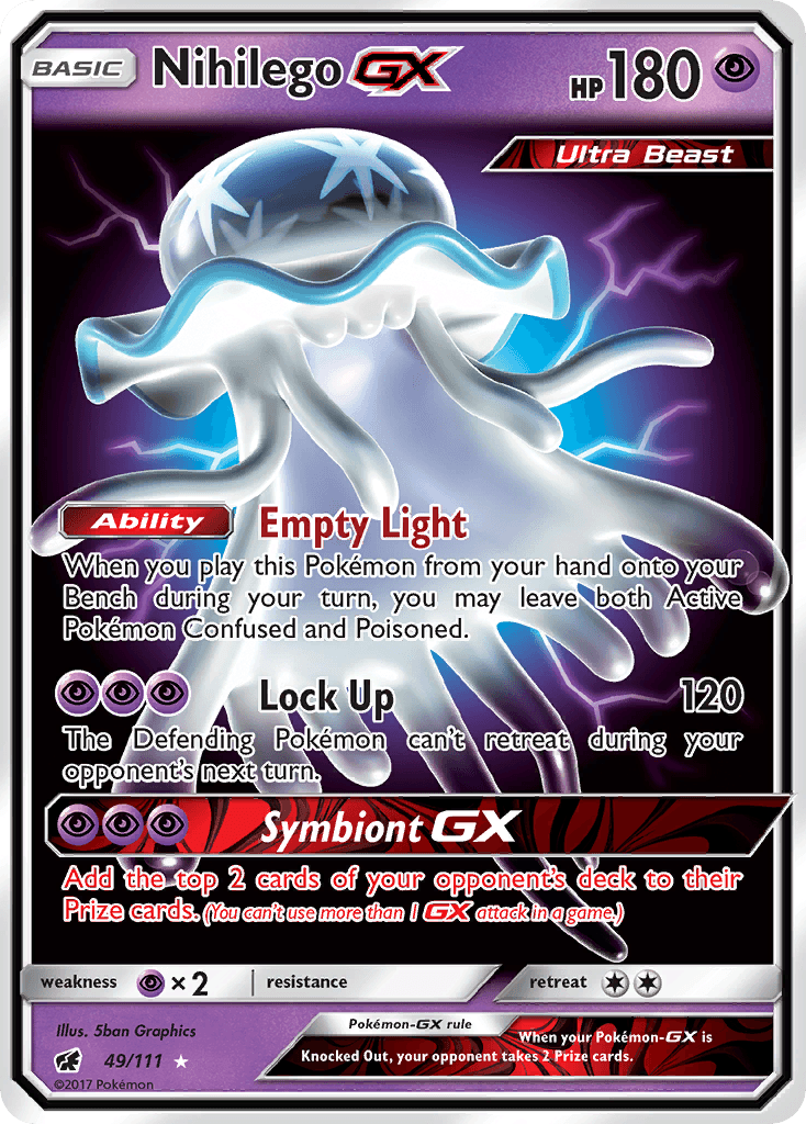 Nihilego-GX from Crimson Invasion