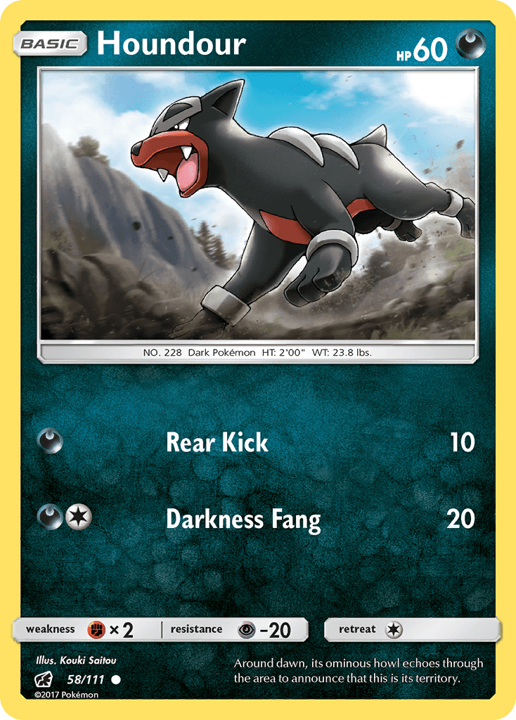 Houndour from Crimson Invasion