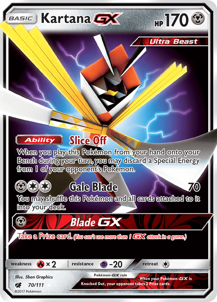 Kartana-GX from Crimson Invasion