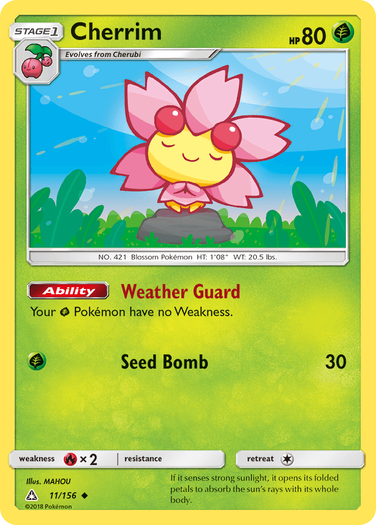 Cherrim from Ultra Prism