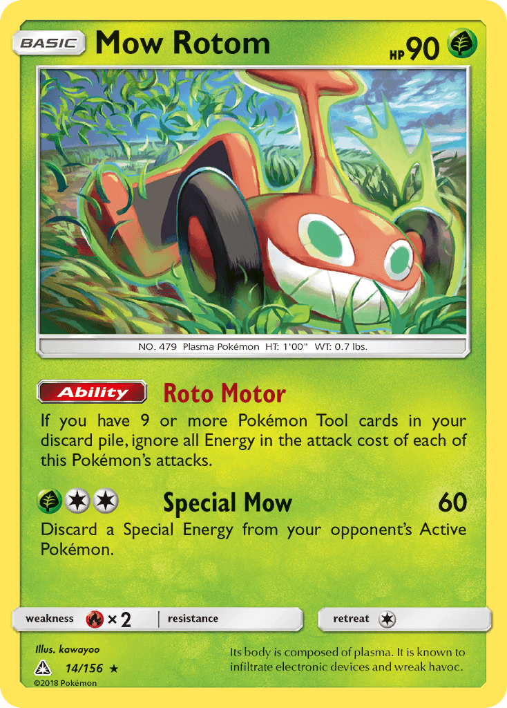 Mow Rotom from Ultra Prism