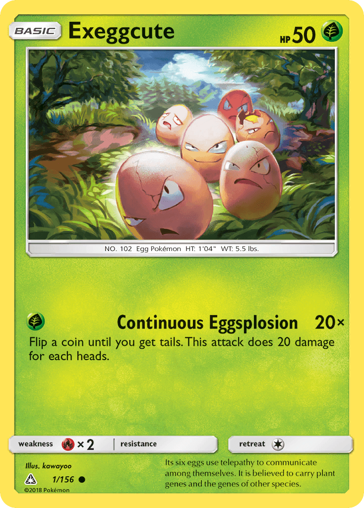 Exeggcute from Ultra Prism