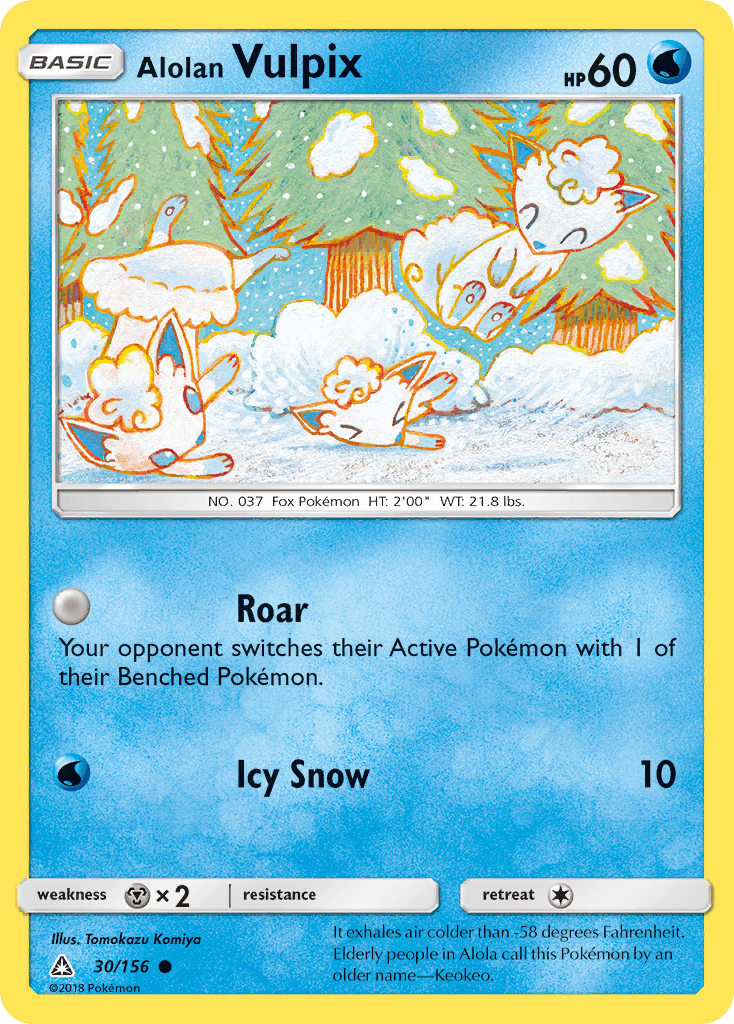 Alolan Vulpix from Ultra Prism