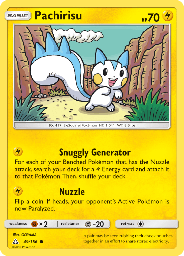 Pachirisu from Ultra Prism
