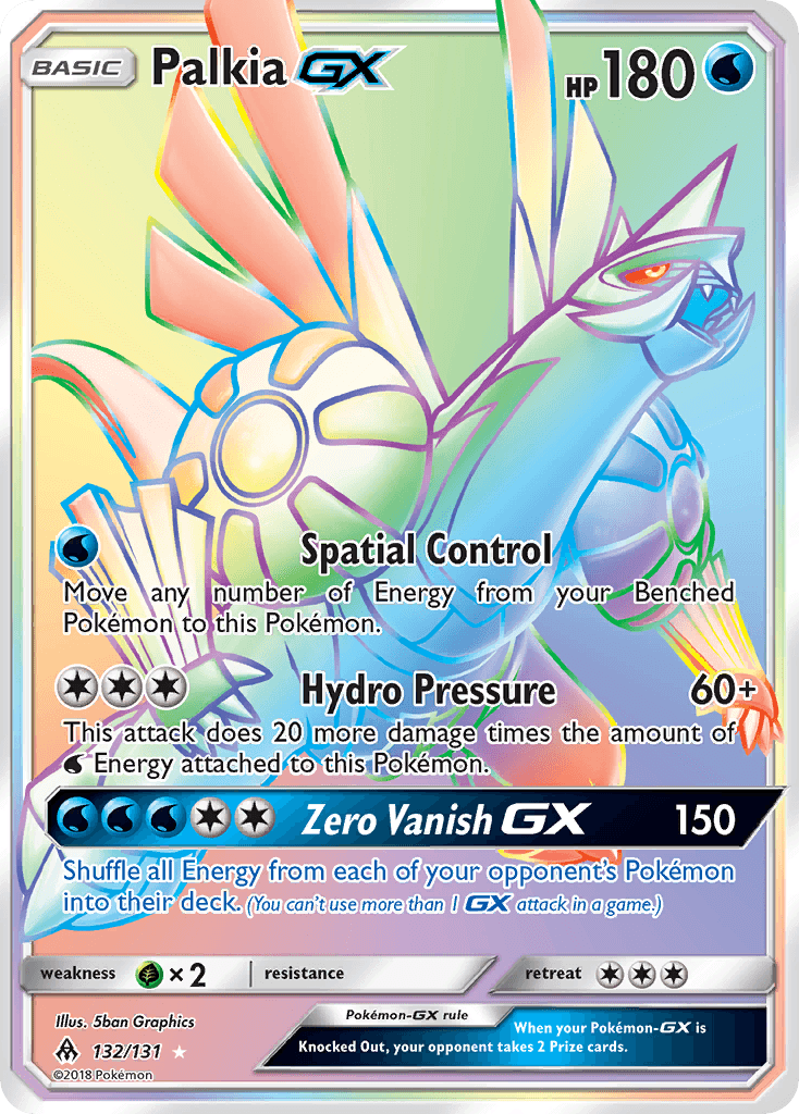Palkia-GX from Forbidden Light