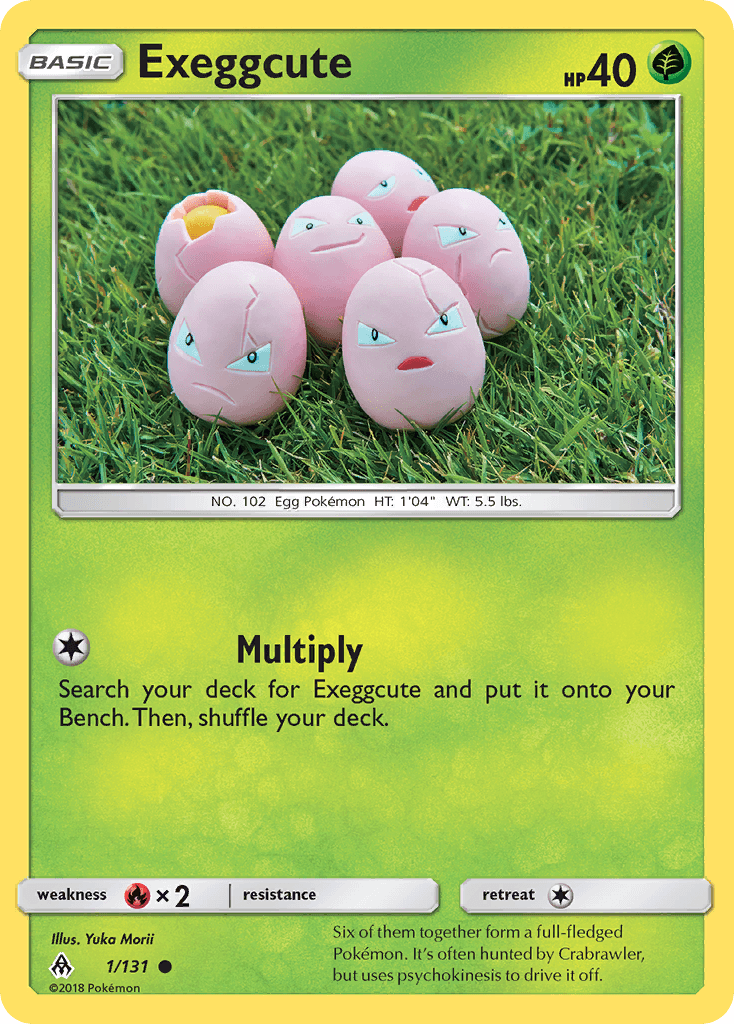 Exeggcute from Forbidden Light
