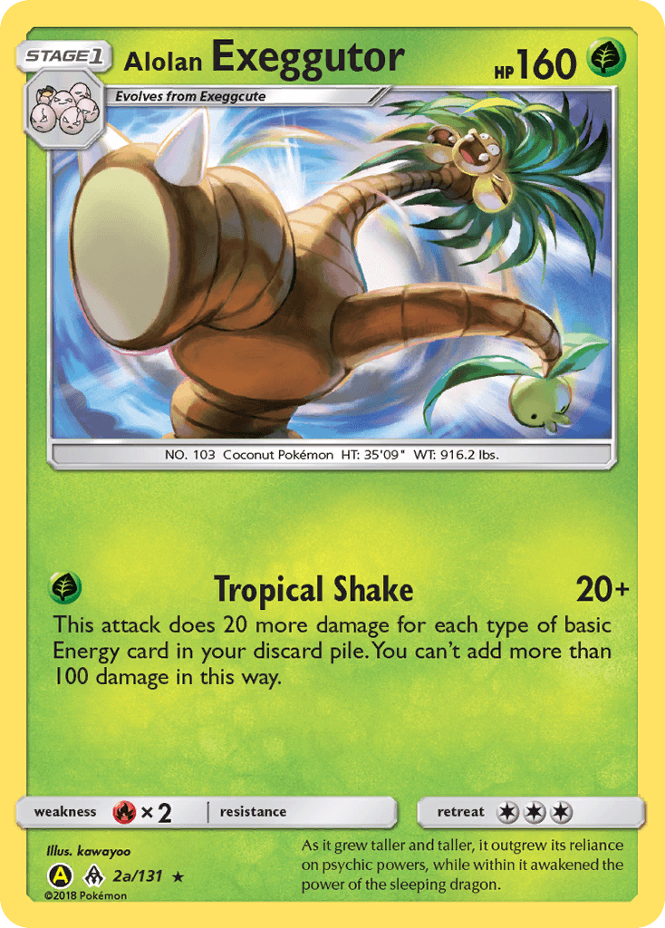 Alolan Exeggutor from Forbidden Light