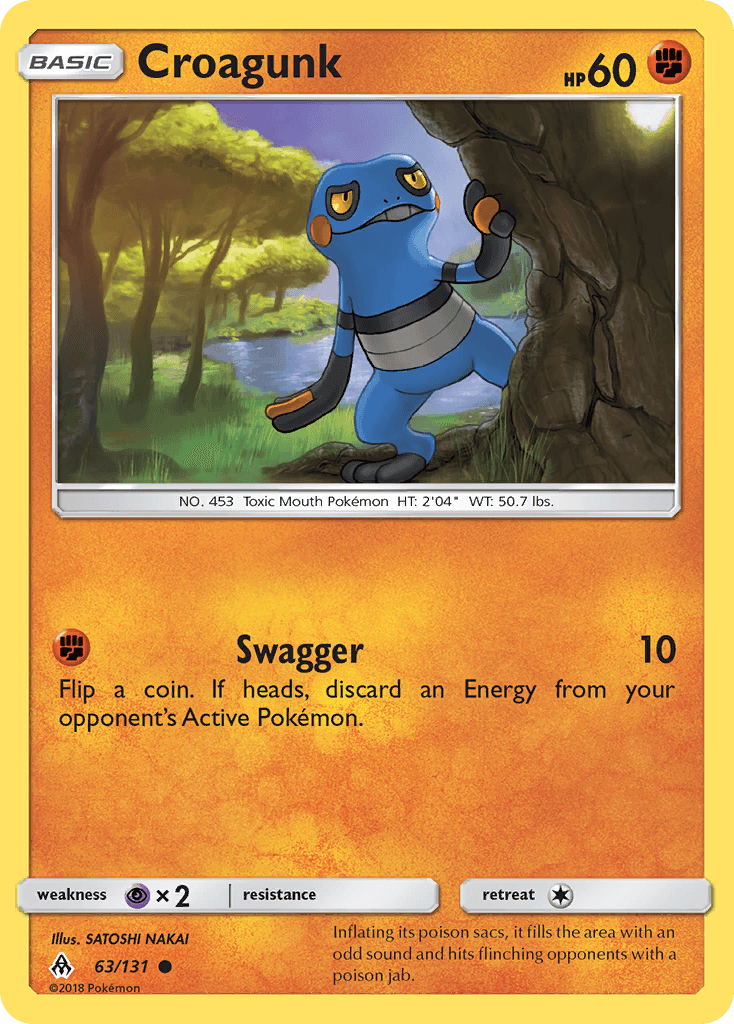 Croagunk from Forbidden Light