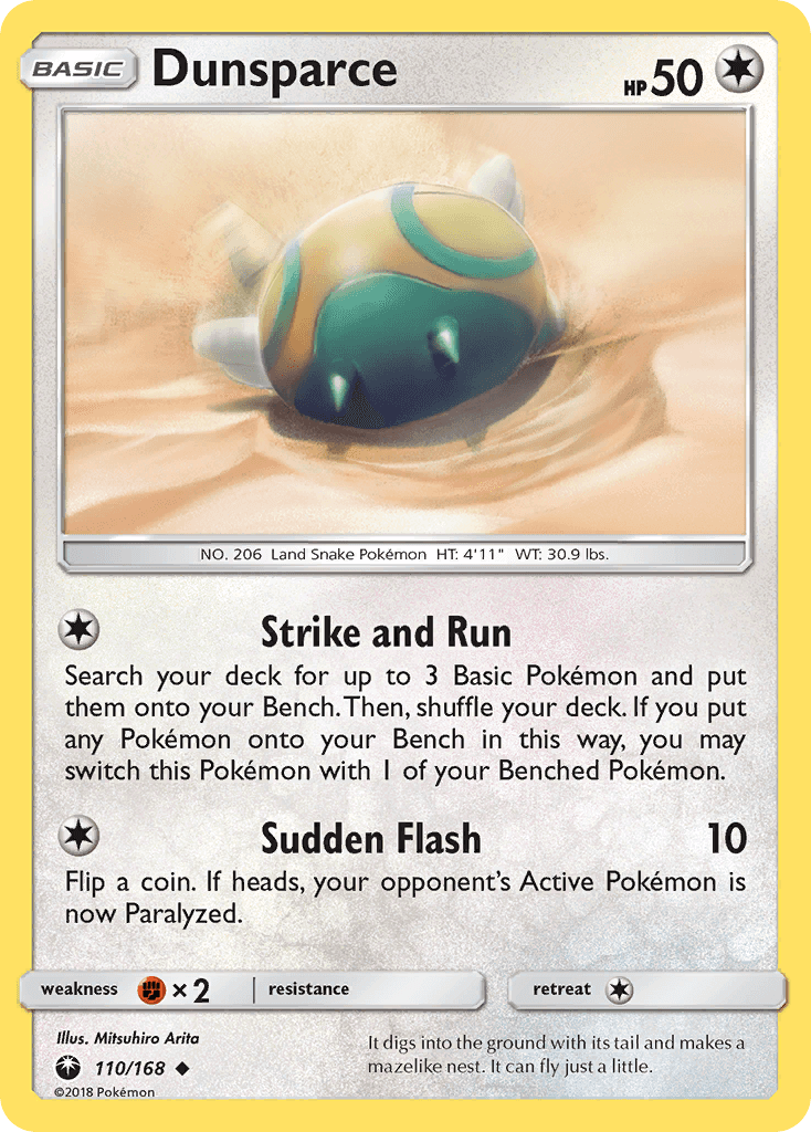 Dunsparce from Celestial Storm