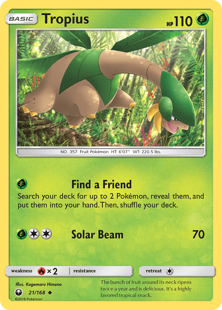 Tropius from Celestial Storm