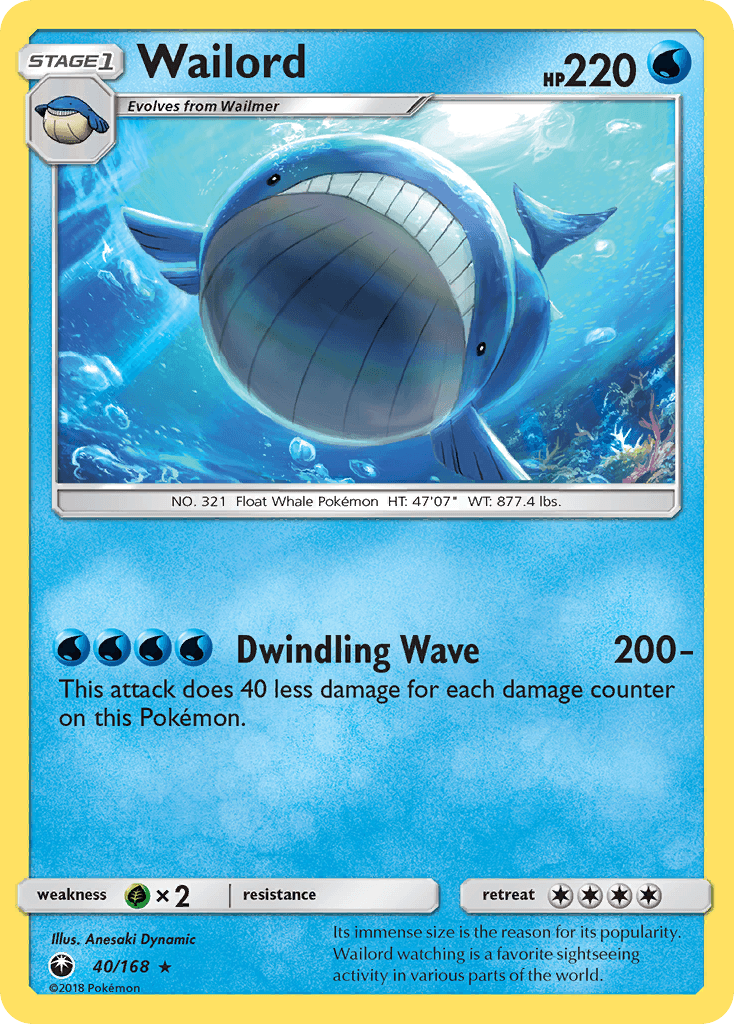 Wailord from Celestial Storm