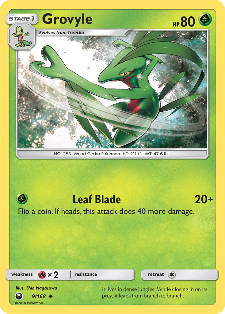 Grovyle from Celestial Storm