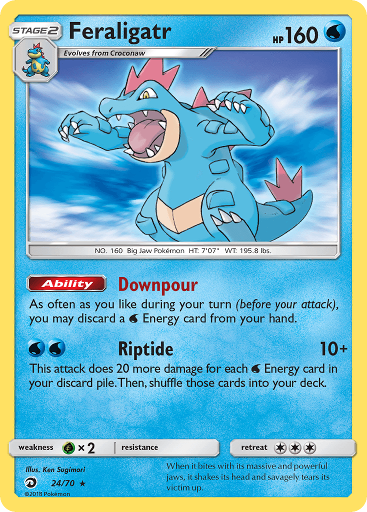 Feraligatr from Dragon Majesty