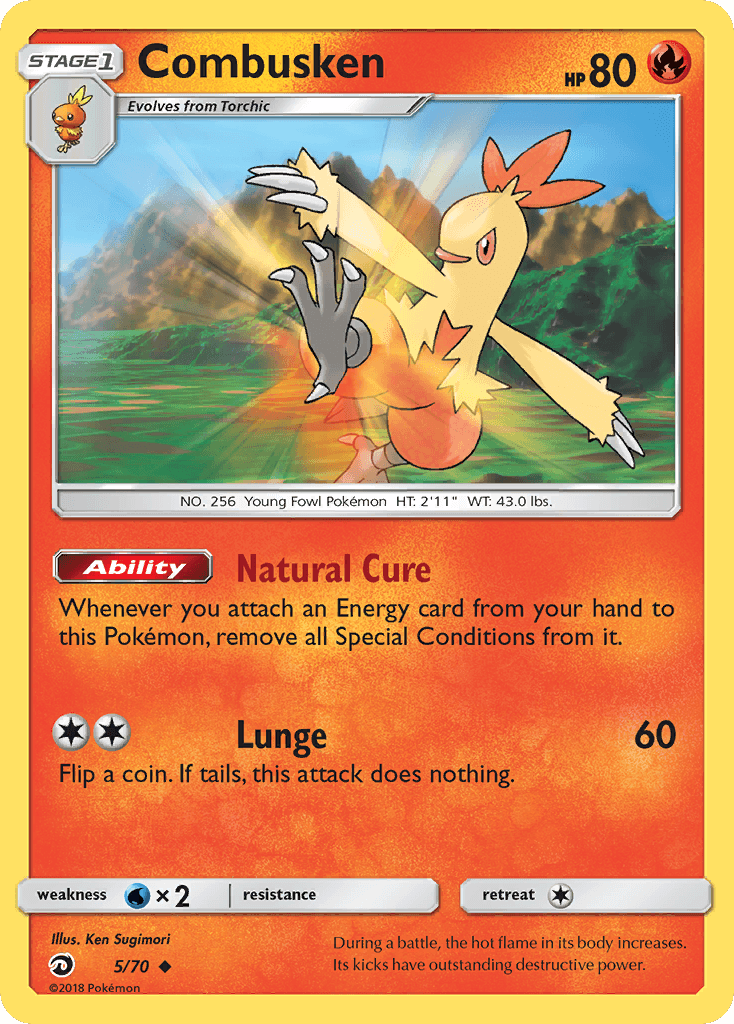 Combusken from Dragon Majesty