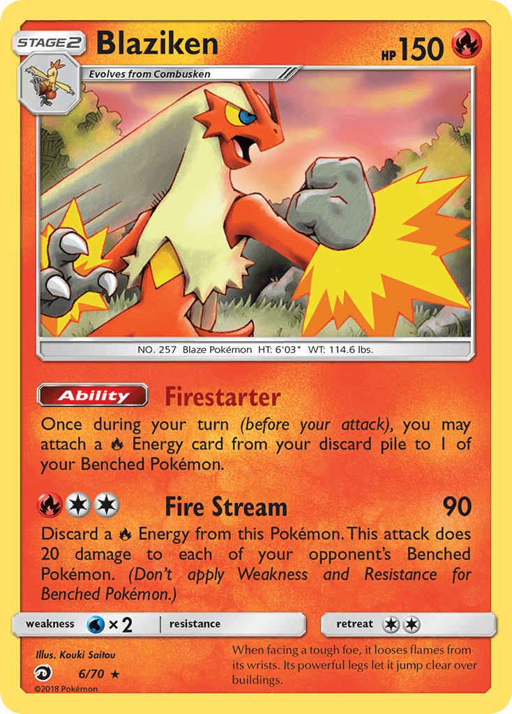 Blaziken from Dragon Majesty