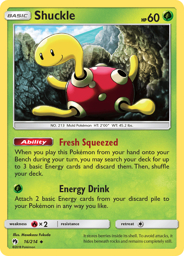 Shuckle from Lost Thunder