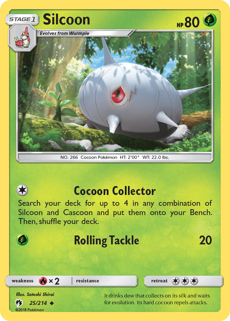 Silcoon from Lost Thunder