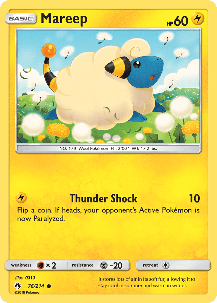 Mareep from Lost Thunder