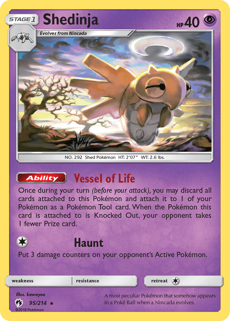 Shedinja from Lost Thunder