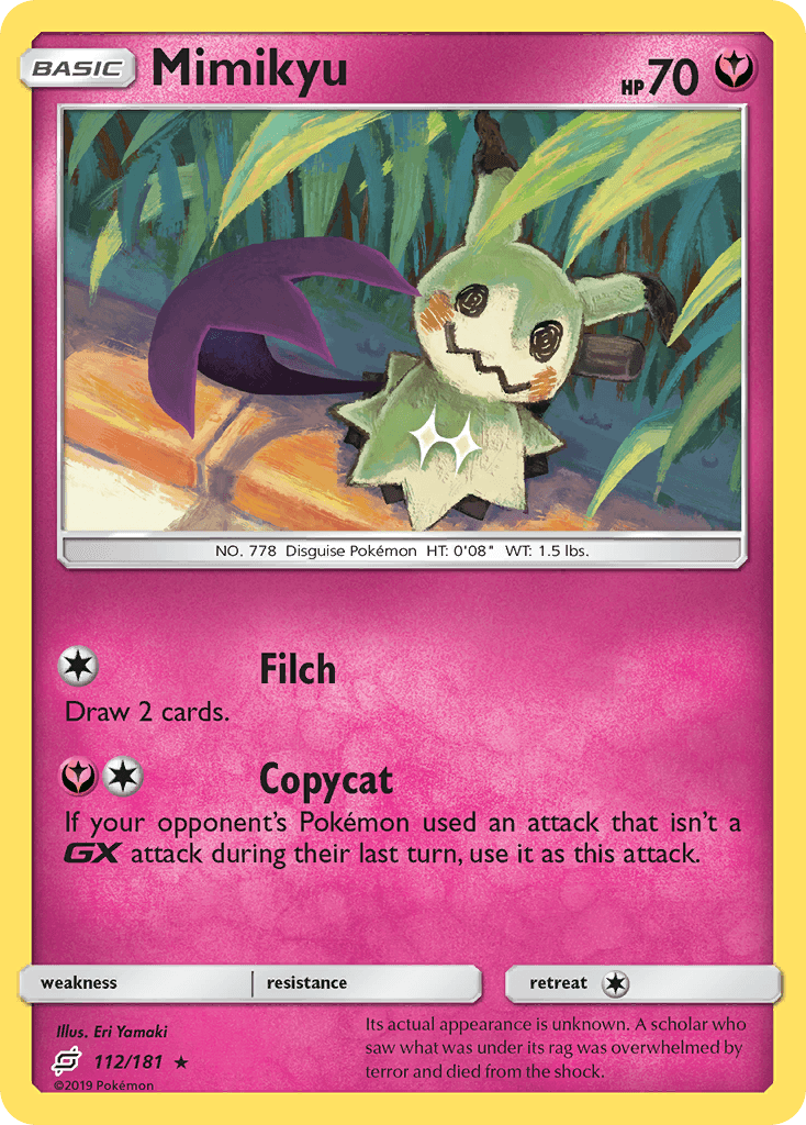Mimikyu from Team Up