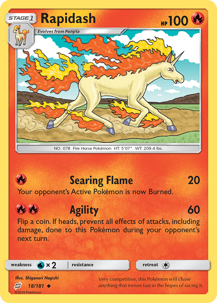 Rapidash from Team Up