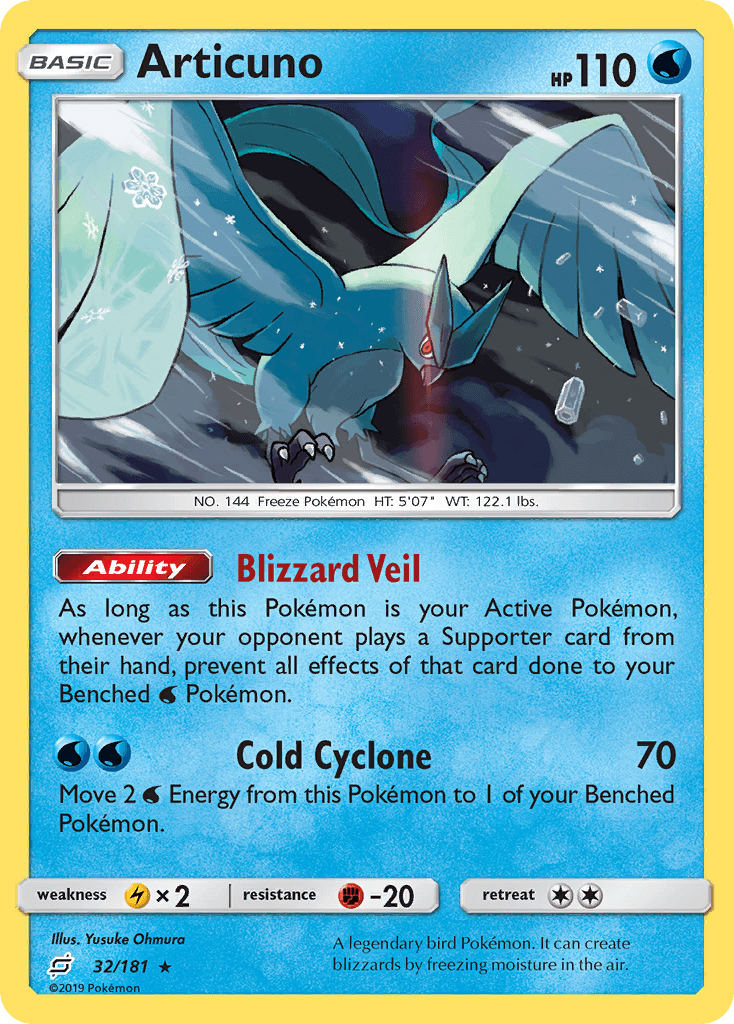 Articuno from Team Up