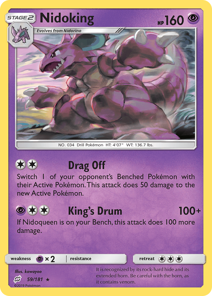 Nidoking from Team Up