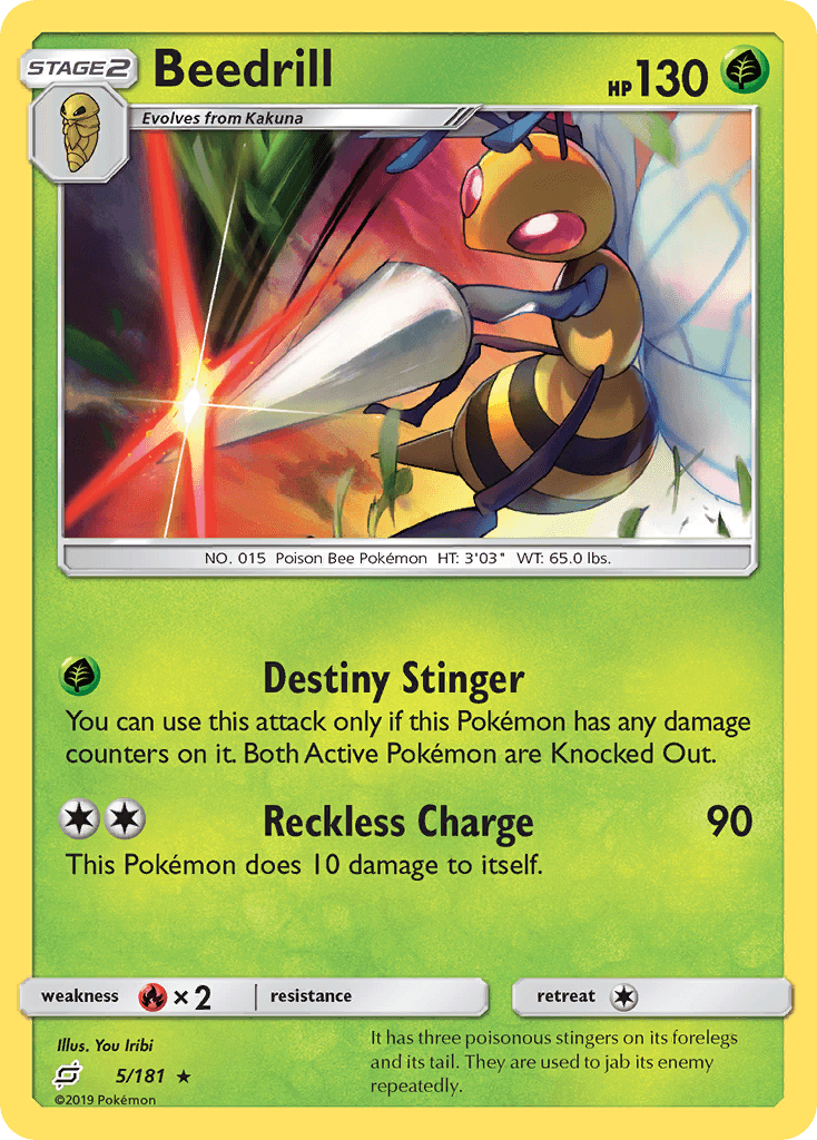 Beedrill from Team Up