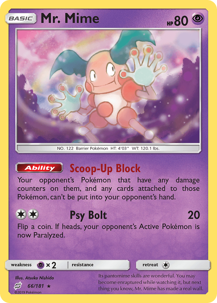 Mr. Mime from Team Up