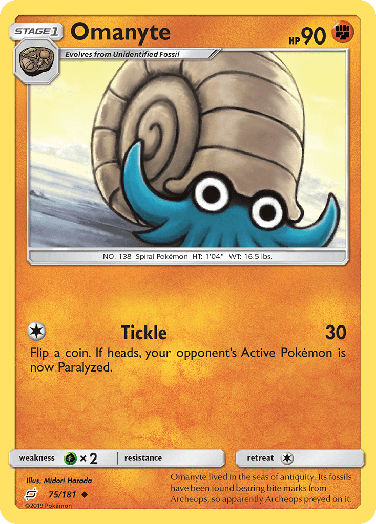 Omanyte from Team Up