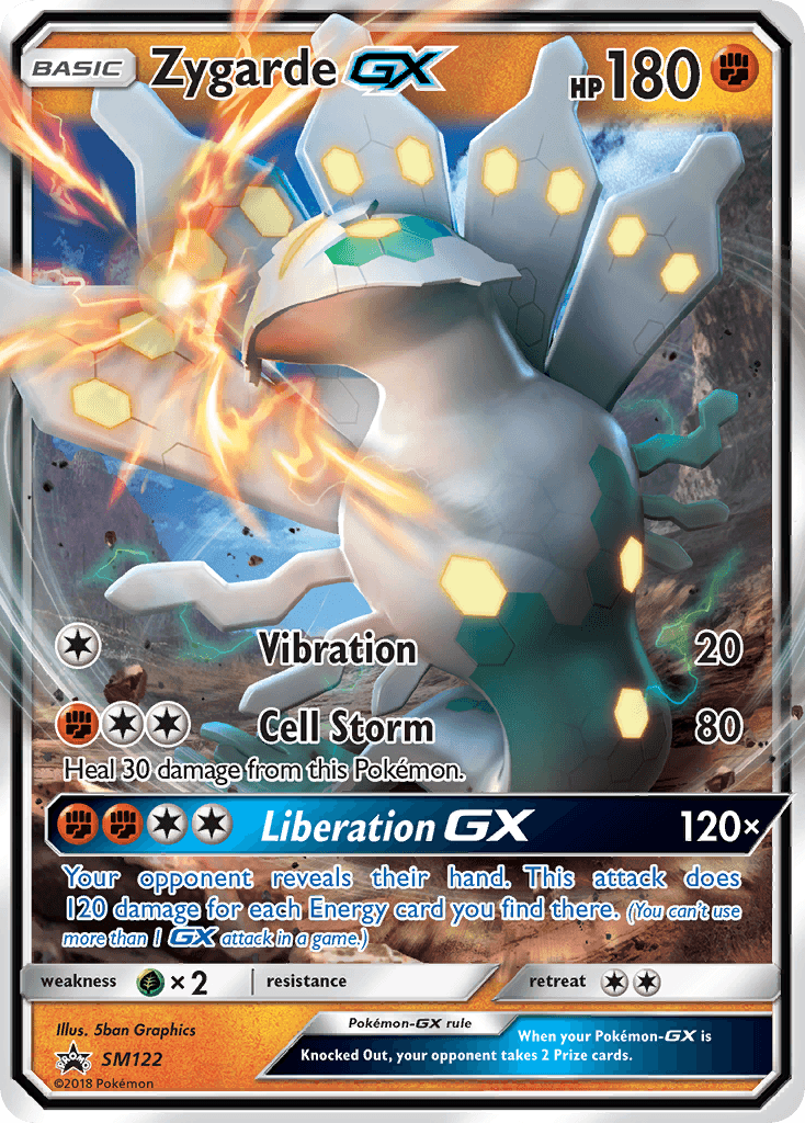 Zygarde-GX from SM Black Star Promos