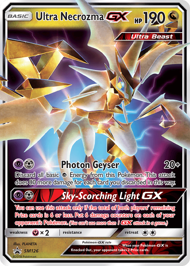 Ultra Necrozma-GX from SM Black Star Promos