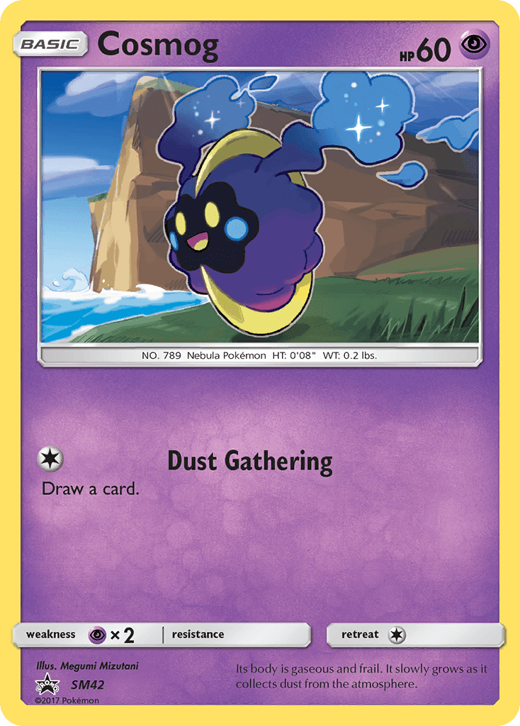 Cosmog from SM Black Star Promos