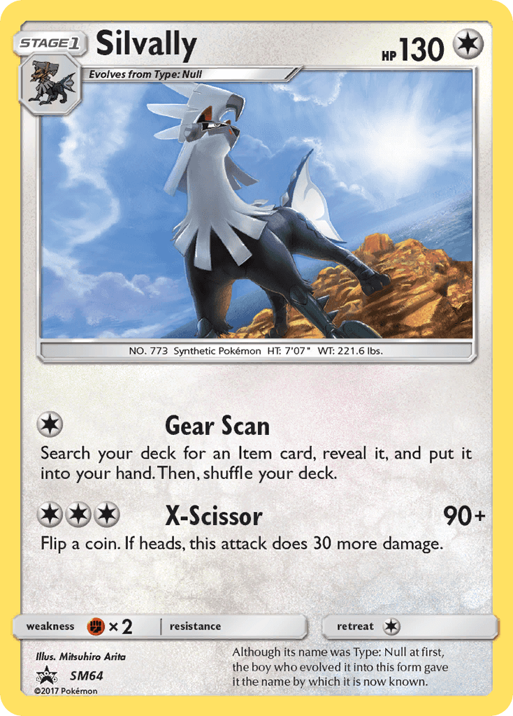 Silvally from SM Black Star Promos