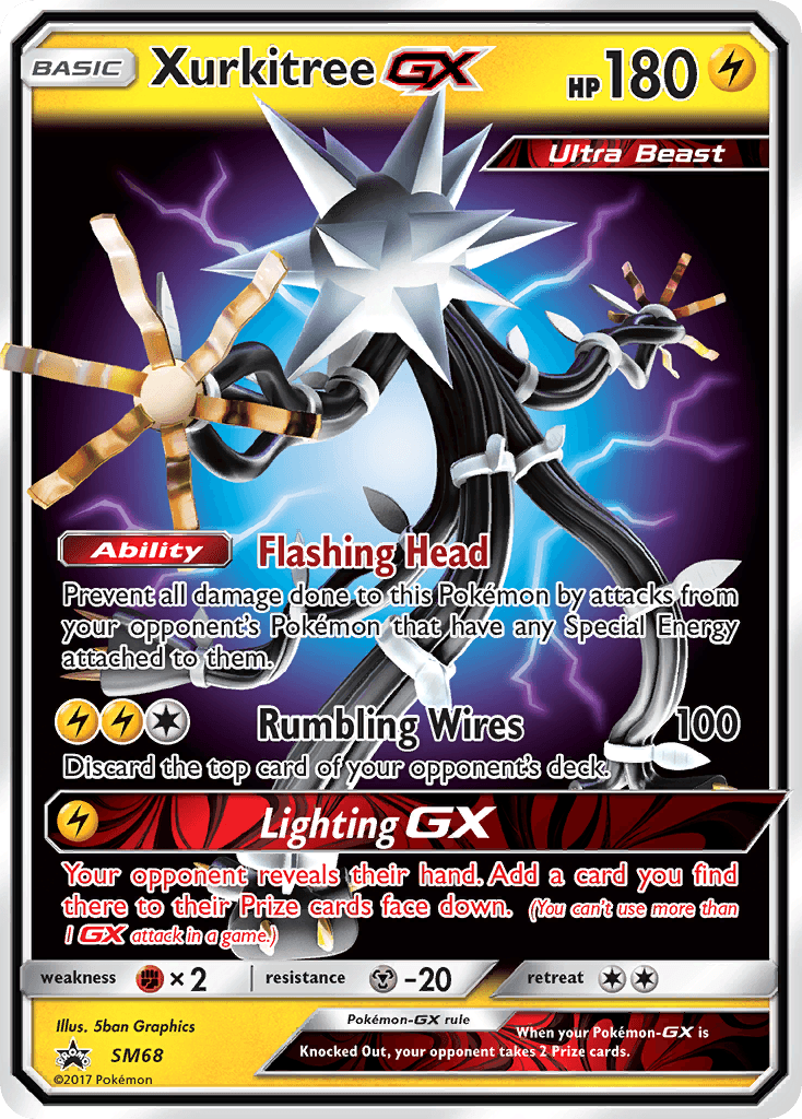 Xurkitree-GX from SM Black Star Promos
