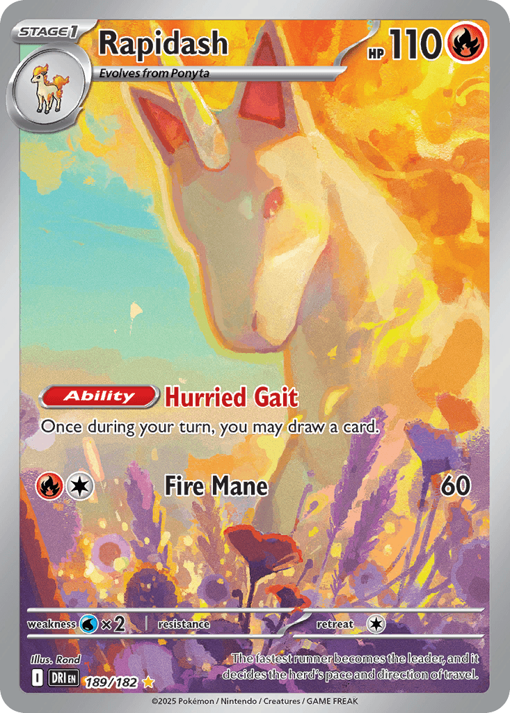 Rapidash from Destined Rivals