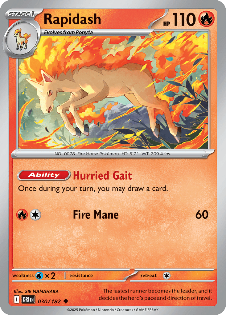 Rapidash from Destined Rivals